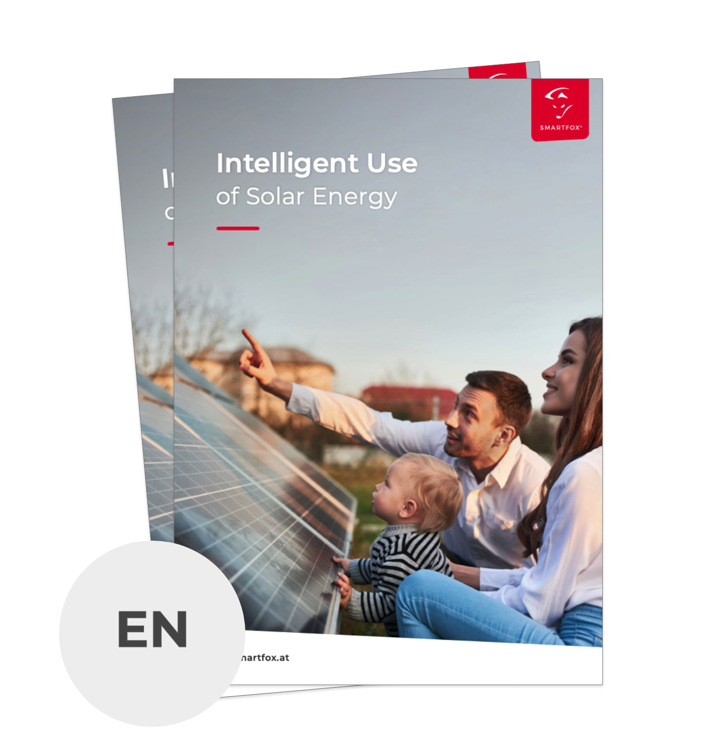 Broschüre Solarenergie intelligent nutzen SMARTFOX, EN
