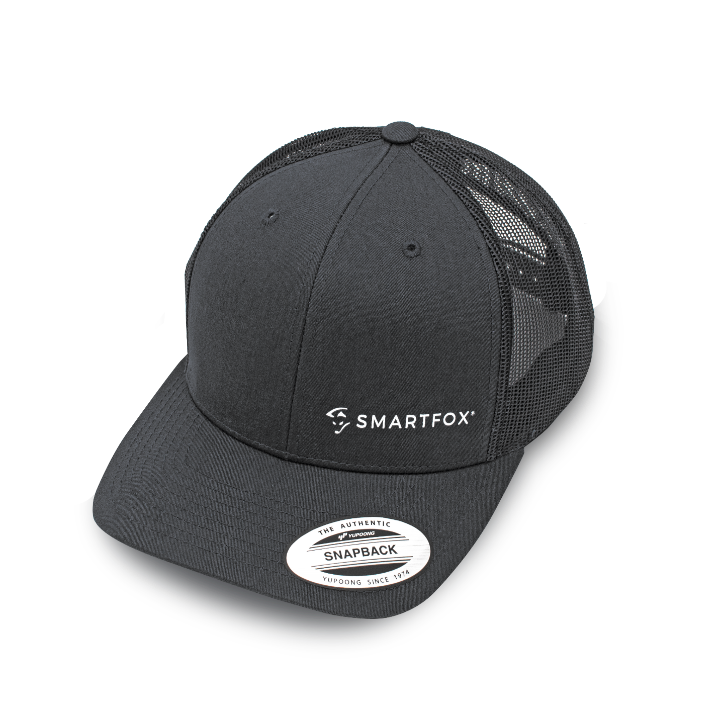 Kappen/Trucker Cap SMARTFOX, Dark Grey